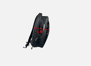 Mochila para portátil Europe Bound Exec-Tek negra muy acolchada 18L