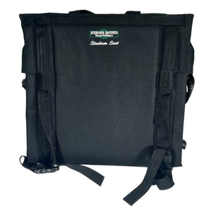 Europe Bound Canoe Seat and Stadium Cushion in Black Bottom View | ScoutTech Outfitters Mississauga Store