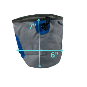 Europe Bound Chalk Bag Dimensions View - ScoutTech Outfitters