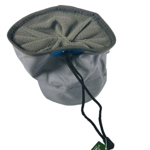 Europe Bound Chalk Bag Upper View with Fleece Lined Pouch & Drawcord - ScoutTech Mississauga