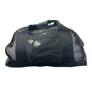 Europe Bound Heavy Duty Mesh Duffle Bags for Wet Gear Storage Side View Showing Exterior Pocket | ScoutTech Outfitters Mississauga Store