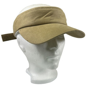 Europe Bound Unisex Explorer Cotton Sun Visors One-Size in Khaki On a Foam Head | ScoutTech Outfitters Mississauga Store