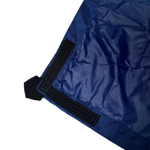Europe Bound Universal Rain Tarp Dark Blue Reinforced Corner Fabric and Nylon Loop | ScoutTech Outfitters Mississauga Store