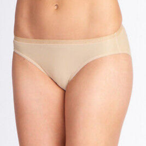 Exofficio Give-N-Go Hi Cut Briefs in nude tan on a model | ScoutTech Outfitters Mississauga Store