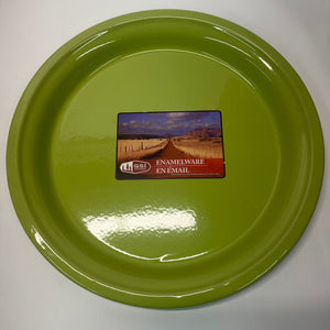 GSI Green enamelware plate | ScoutTech