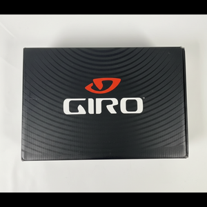 Giro Men's Treble Road Cycling Shoes in Black Branded Box Upper View | ScoutTech Outfitters Mississauga Store