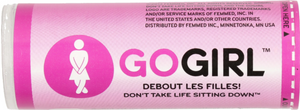 GoGirl Female Urination Device in Retail Packaging Front View In Pink  | ScoutTech Outfitters