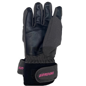 Gordini Women's Challenge XIV Ski Gloves in Grey with View of Black Palms | ScoutTech Outfitters
