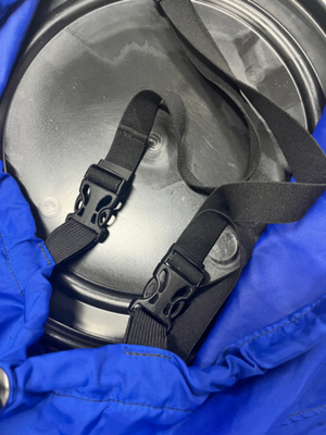 Harmony Nylon Kayak Spray Skirts Universal in Blue with Black Adjustable Elasticized Straps and Buckles at Tunnel Opening | ScoutTech Outfitters