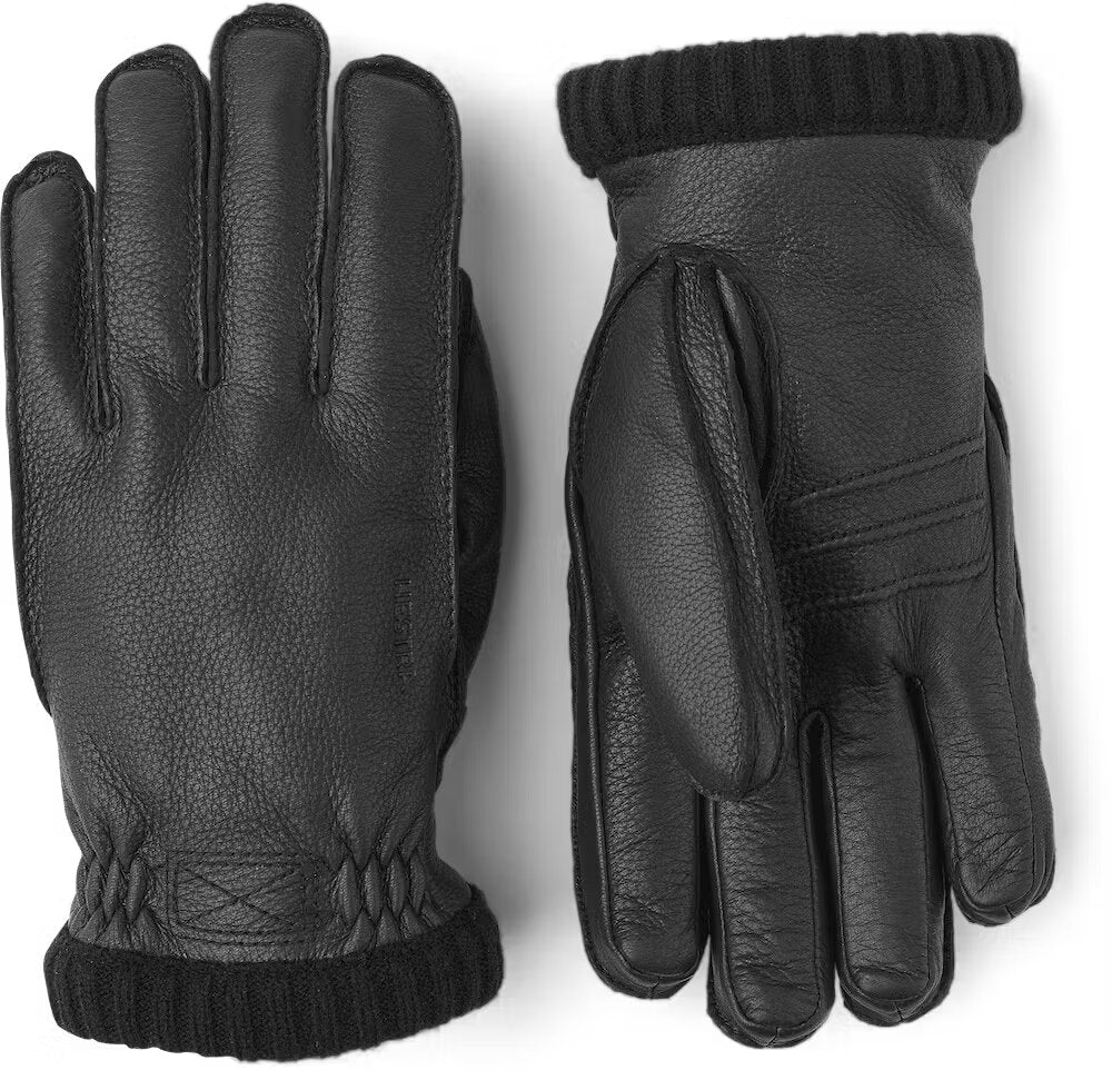 Hestra Unisex Deerskin Leather Primaloft Insulated Rib Gloves Size 8 - ScoutTech