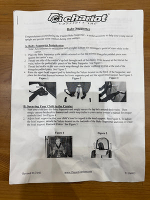 Chariot Baby Supporter For Chariot Child Carriers