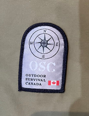 Outdoor Survival Canada Men's Nyik -40 Down Parka, Military Green, Large - ON DISPLAY