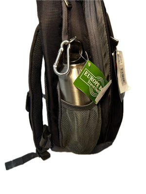 Mochila para portátil Exec-Tek Europa Negro y Gris Muy Acolchada 25L