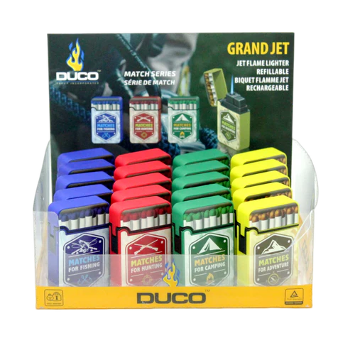 Duco Grand Jet Lighter - Match Series - ScoutTech