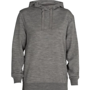 Icebreaker Merino Women's Crush Long Sleeve Wool Hoodies Size Large | ScoutTech Outfitters Mississauga Store