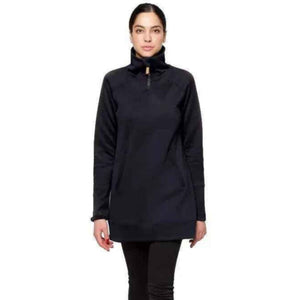 Indyeva Indygena Women's Bero II Dress Long Sleeve Adventure Tunics in Black, XS | ScoutTech Outfitters Mississauga Store