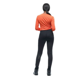 Indyeva Indygena Women's Rasar 4-Way Stretch Pants in Black Back View | ScoutTech Outfitters Mississauga Store