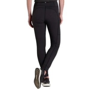 Kuhl Women's Travrse Fleece Lined Winter Leggings in Raven Back Side Size Small | ScoutTech Outfitters