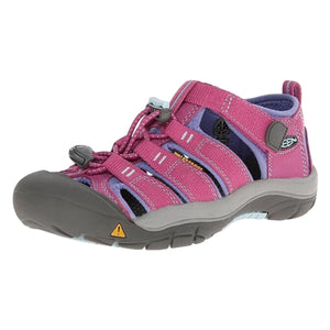 Keen Big Kids' Newport H2 Sandals in Pink and Grey | ScoutTech Outfitters