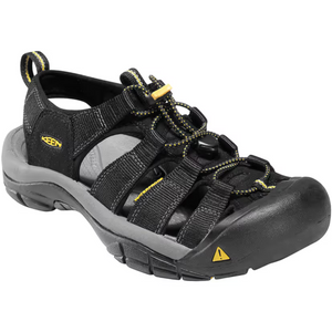 Keen Women's Newport H2 Sandals in Black and Yellow | ScoutTech Outfitters Mississauga Store