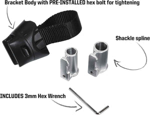Kryptonite's Transit FlexFrame U-Bracket for Bicycle U-Lock Mount