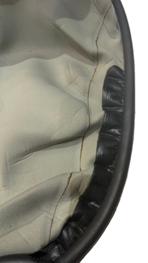 Level Six Universal Neoprene Juice-Lite Kayak Spray Skirts Close up of Rand and Waterproof Seal | ScoutTech Outfitters Mississauga