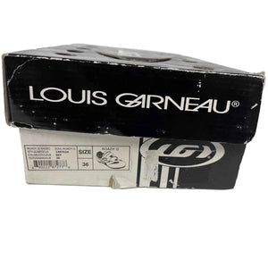 Louis Garneau Unisex Roady 2 Road Cycling Shoes Ergo Air in Silver with Blue Accents Retail Box Outside View | ScoutTech Mississauga Store