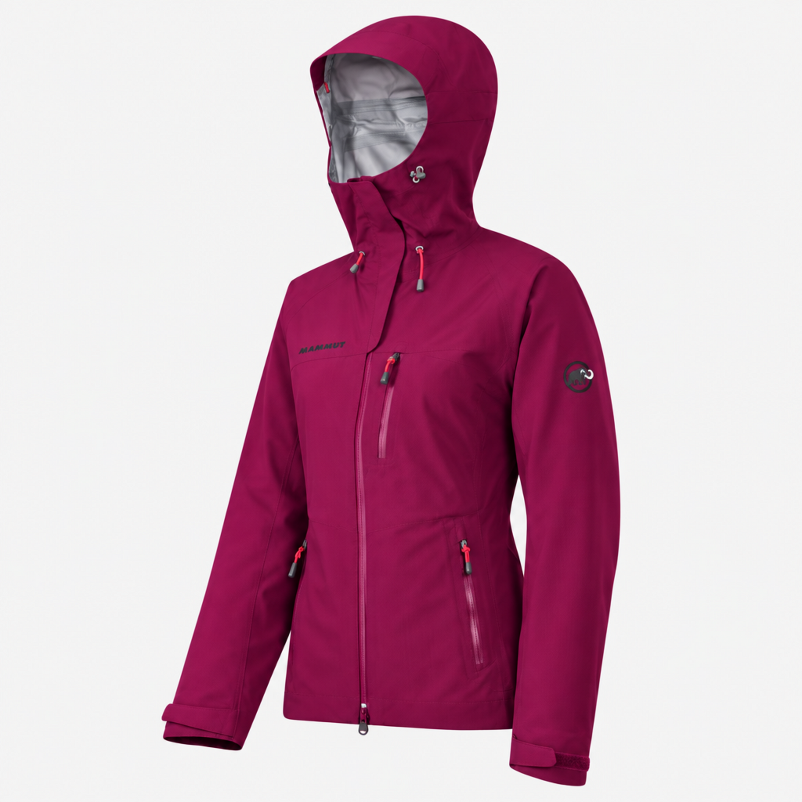 Mammut Women's Makai Rain Jackets in Radiance Pink | ScoutTech Outfitters Mississauga Store