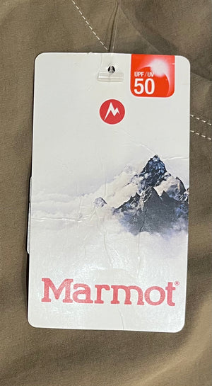 Marmot Women's Kodachrome Hiking Pants in Desert Khaki Retail Brand Tags View | ScoutTech Mississauga