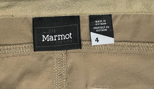 Marmot Women's Kodachrome Hiking Pants in Desert Khaki Tags View | ScoutTech Outfitters 