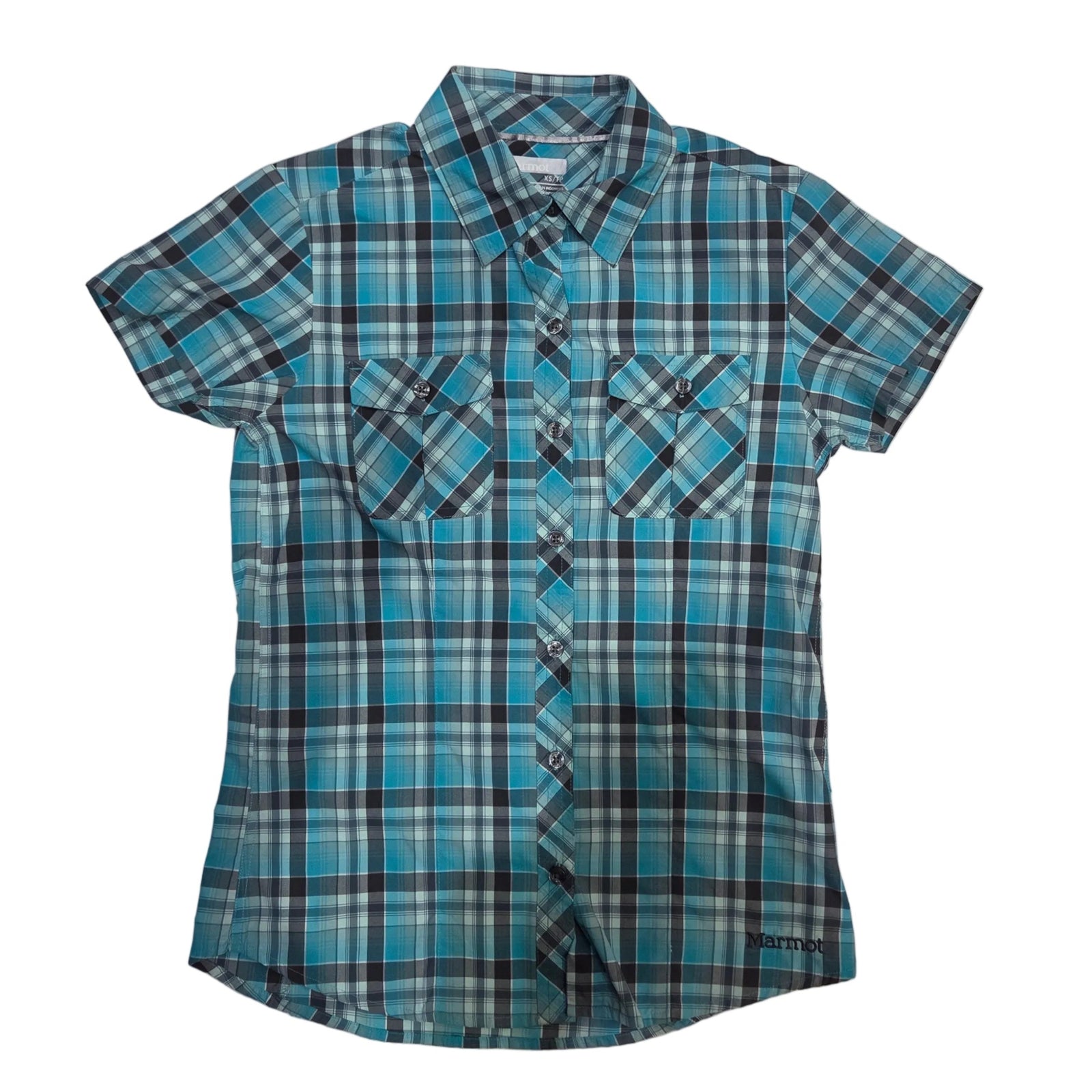 Marmot Womens Nadine Short Sleeve Button Up Tee
