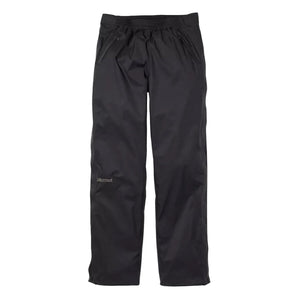 Marmot Women's PreCip Eco Full Zip Rain Pants SHORT Length in Black | ScoutTech Outfitters Mississauga Store