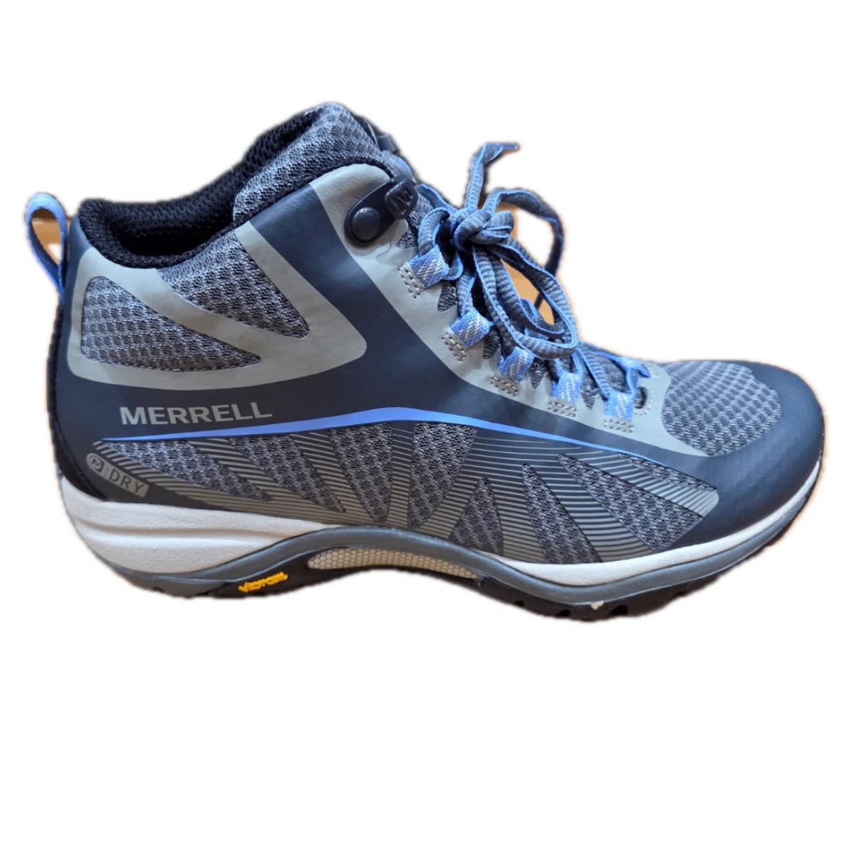 Merrell Women's Sirens Edge Mid Waterproof Hiking Boots Blue | ScoutTech Outfitters Mississauga