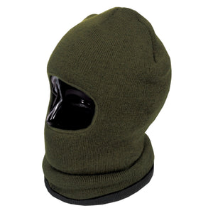 Misty Mountain 4 Layer Workmans Balaclava Olive Green - ScoutTech Outfitters