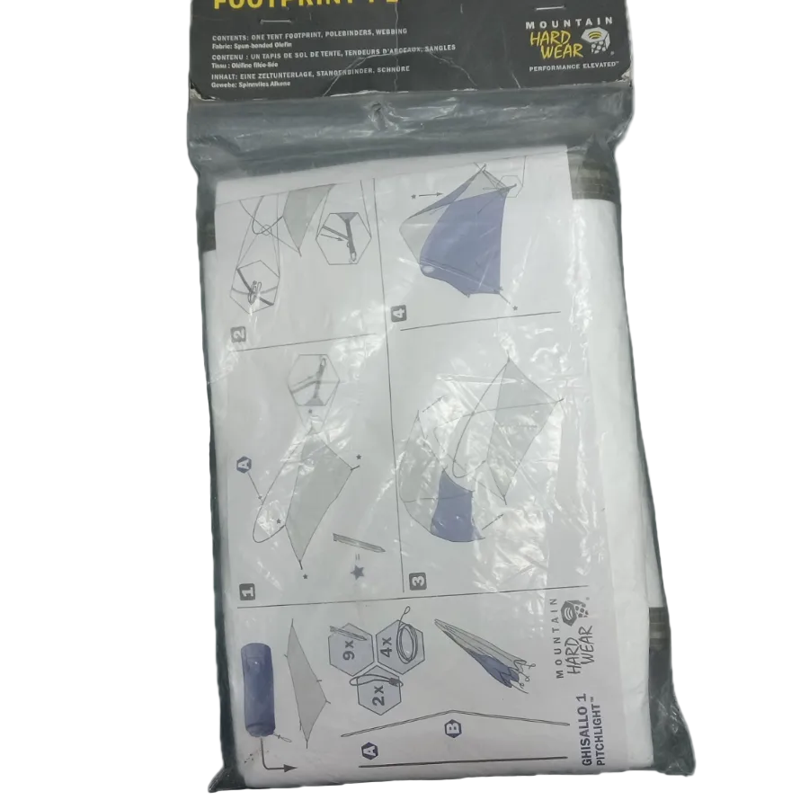 Mountain Hardwear Ghisallo 1 Tent Footprint Brand New Original Packaging