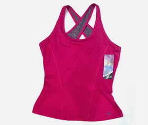 Mountain Hardwear Women's Mighty Activa Performance Tank Tops Pink Front | ScoutTech Outfitters Mississauga