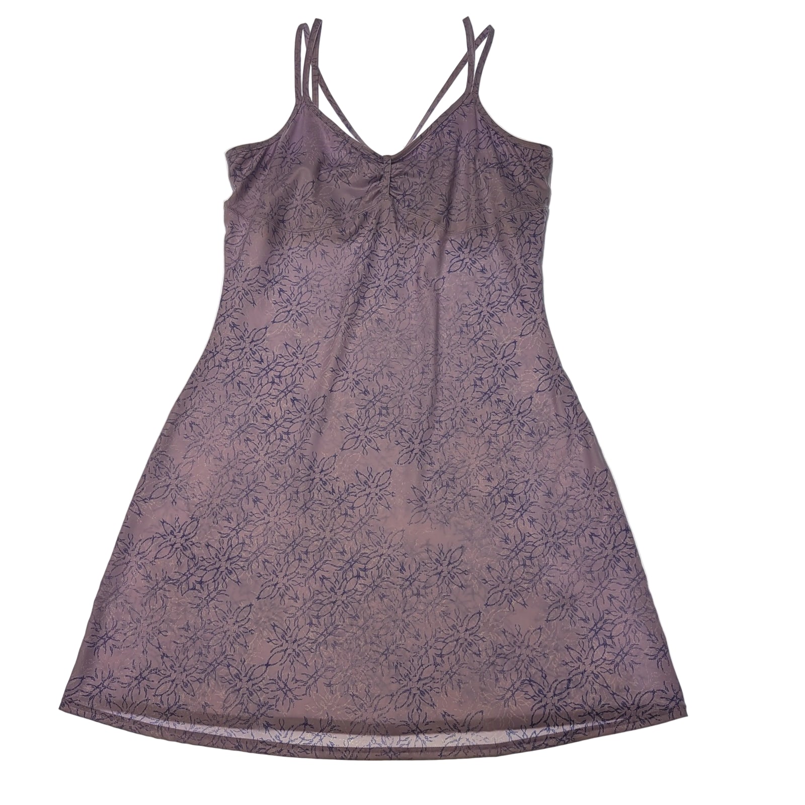 Mountain Hardwear Women's Afra Travel Dress in Purple Floral Print | ScoutTech Outfitters
