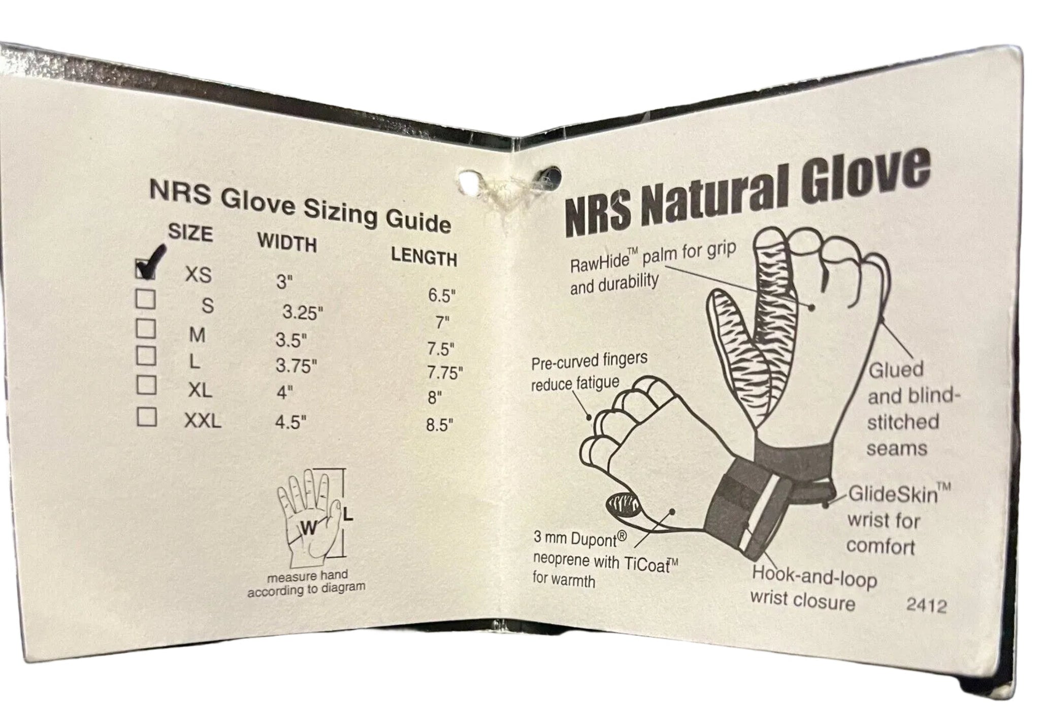 NRS Titanium Coldwater Neoprene Gloves | ScoutTech Outfitters