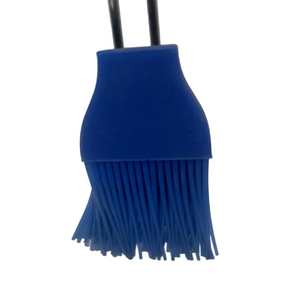 North 49 Deluxe Silicone and Stainless Steel Basting Brush Close Up of Brush