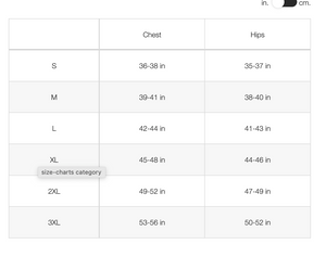 North Face Men's Long Sleeve Sink or Swim Rash Guard T-Shirts Size Chart | ScoutTech Outfitters