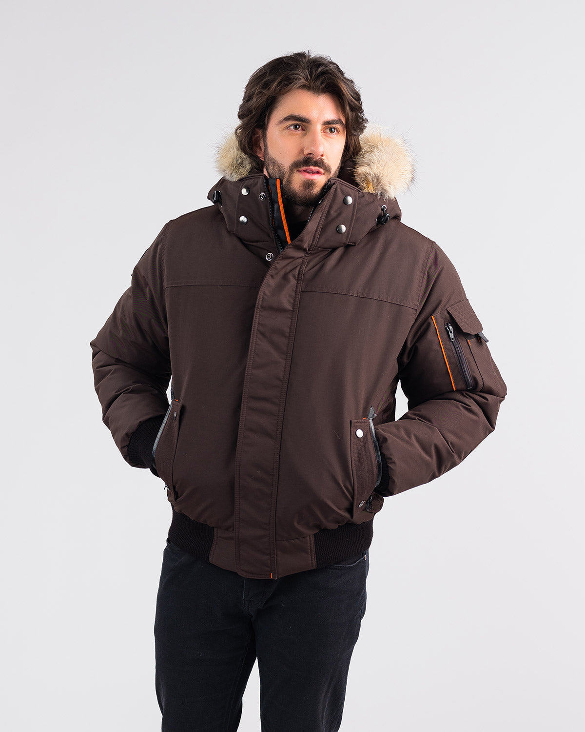 Outdoor Survival Canada OSC Men's Desna -40 Down Bomber Jacket - ScoutTech