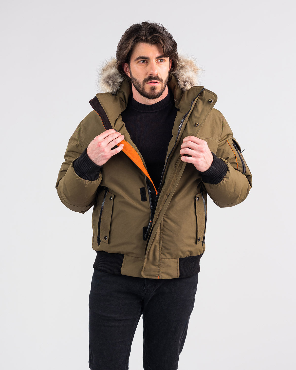 Outdoor Survival Canada OSC Men's Desna -20 Urban Down Bomber Jacket - ScoutTech