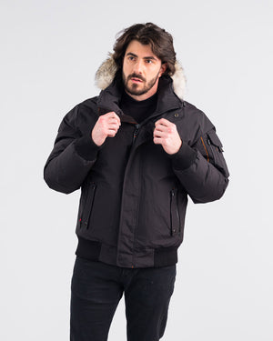 Outdoor Survival Canada OSC Men's Desna -40 Down Bomber Jacket
