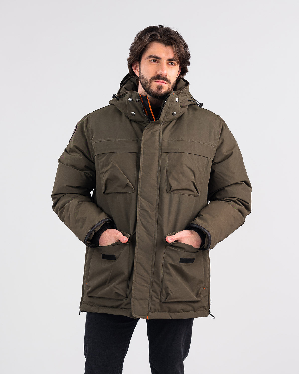 Outdoor Survival Canada OSC Men's Akiak  -40 Fur Free Down Parka - ScoutTech