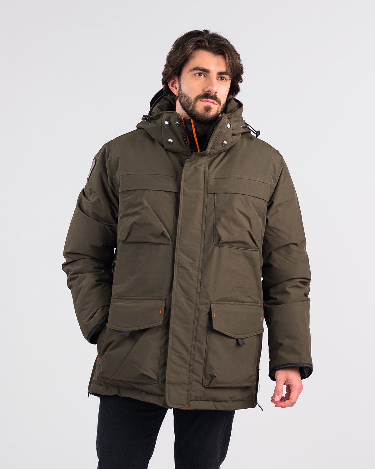 Outdoor Survival Canada OSC Men's Akiak  -40 Fur Free Down Parka - ScoutTech