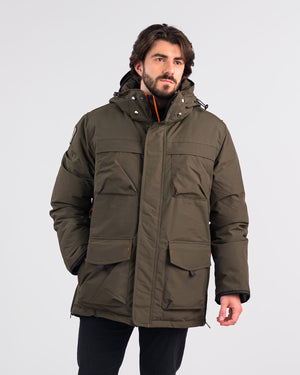 Outdoor Survival Canada OSC Men's Akiak  -40 Fur Free Down Parka