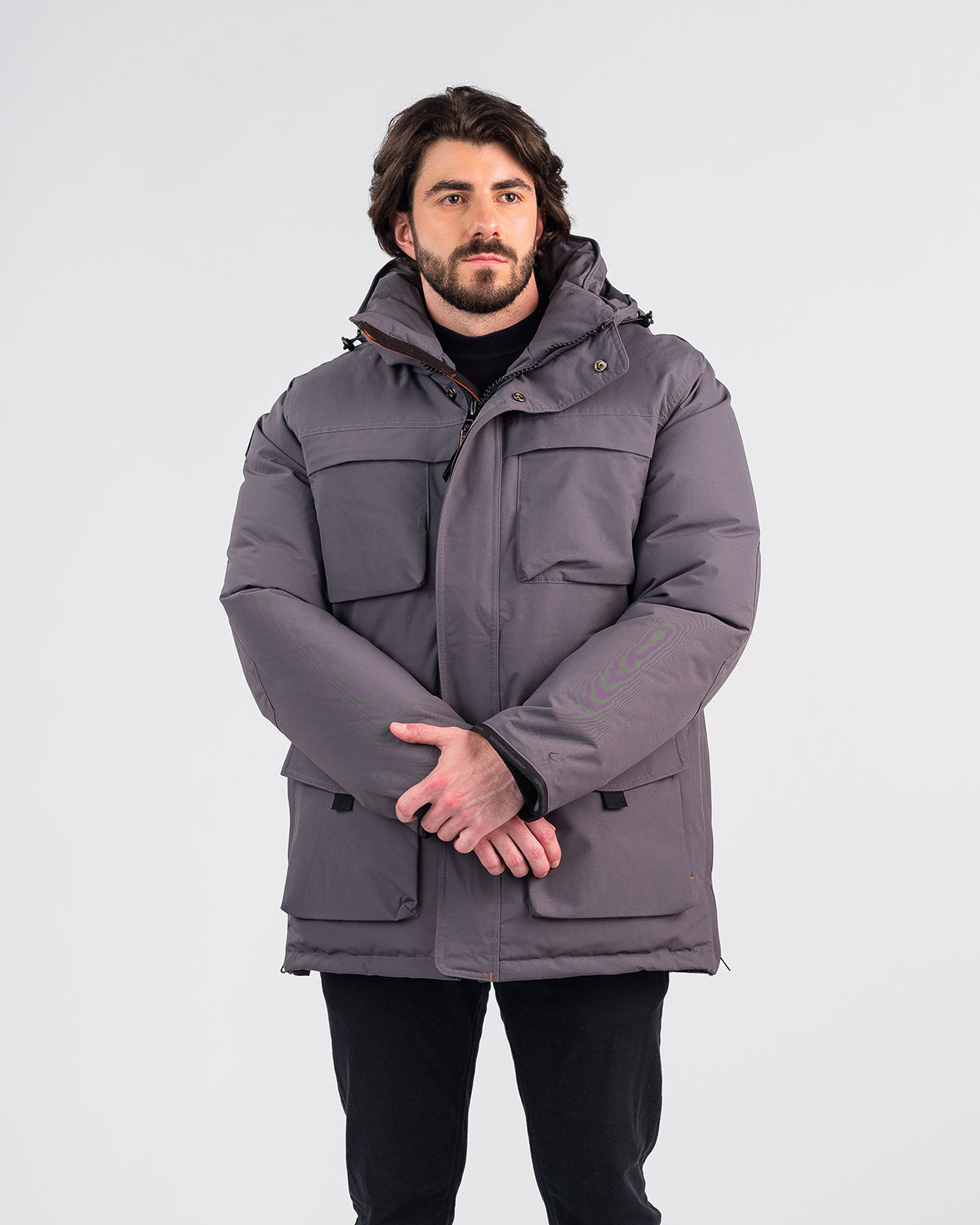 Outdoor Survival Canada OSC Men's Akiak  -40 Fur Free Down Parka - ScoutTech