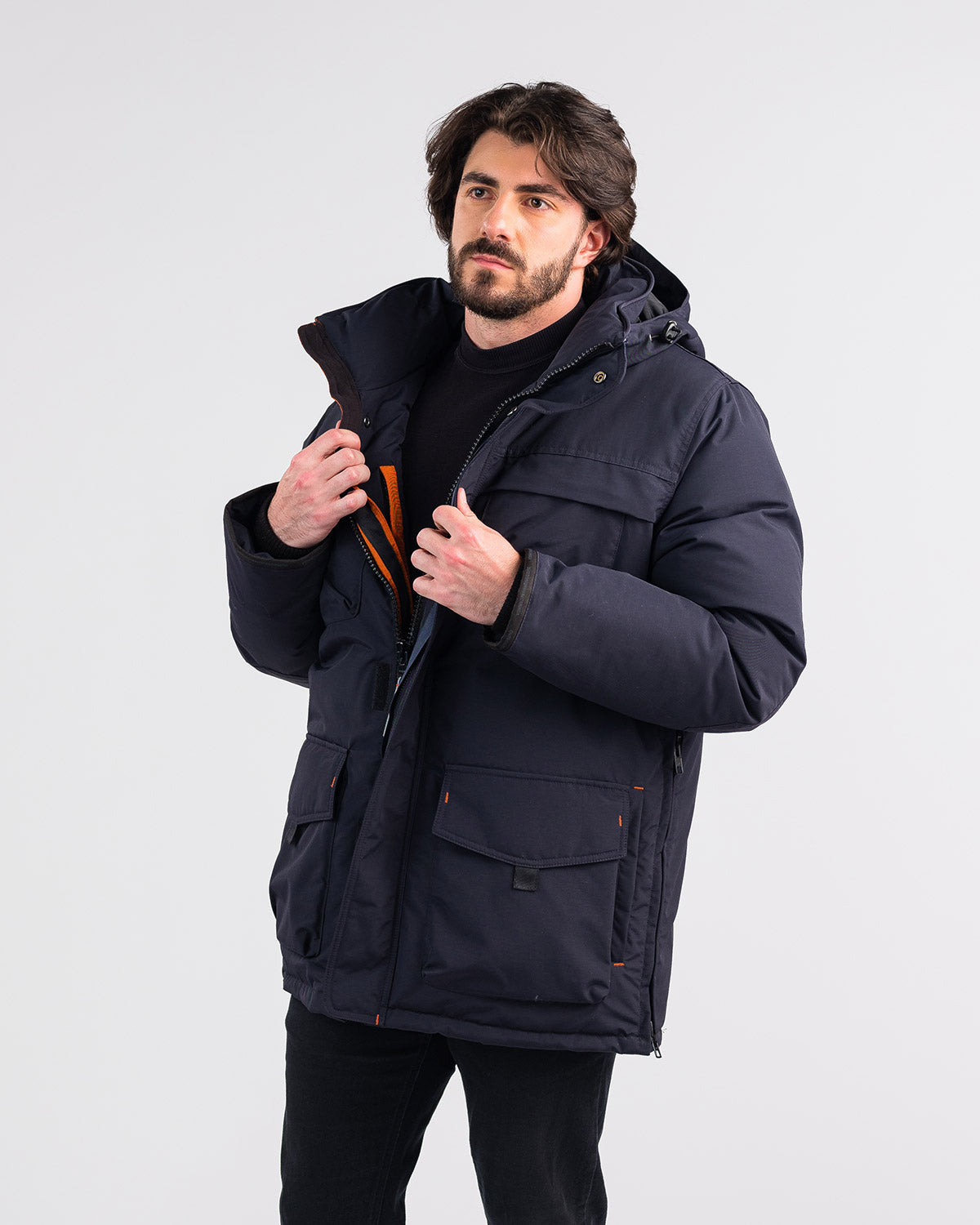 Outdoor Survival Canada OSC Men's Akiak  -40 Fur Free Down Parka - ScoutTech