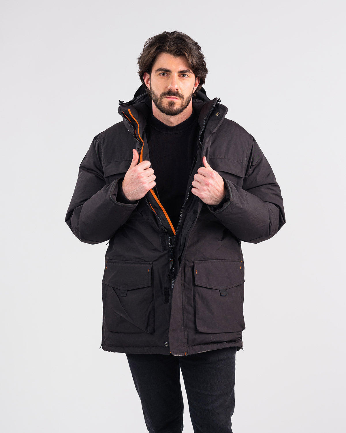 Outdoor Survival Canada OSC Men's Akiak  -40 Fur Free Down Parka - ScoutTech