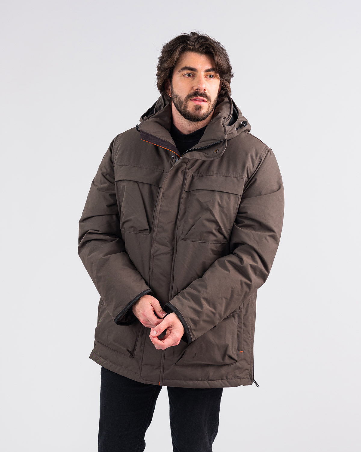 Outdoor Survival Canada OSC Men's Akiak  -40 Fur Free Down Parka - ScoutTech